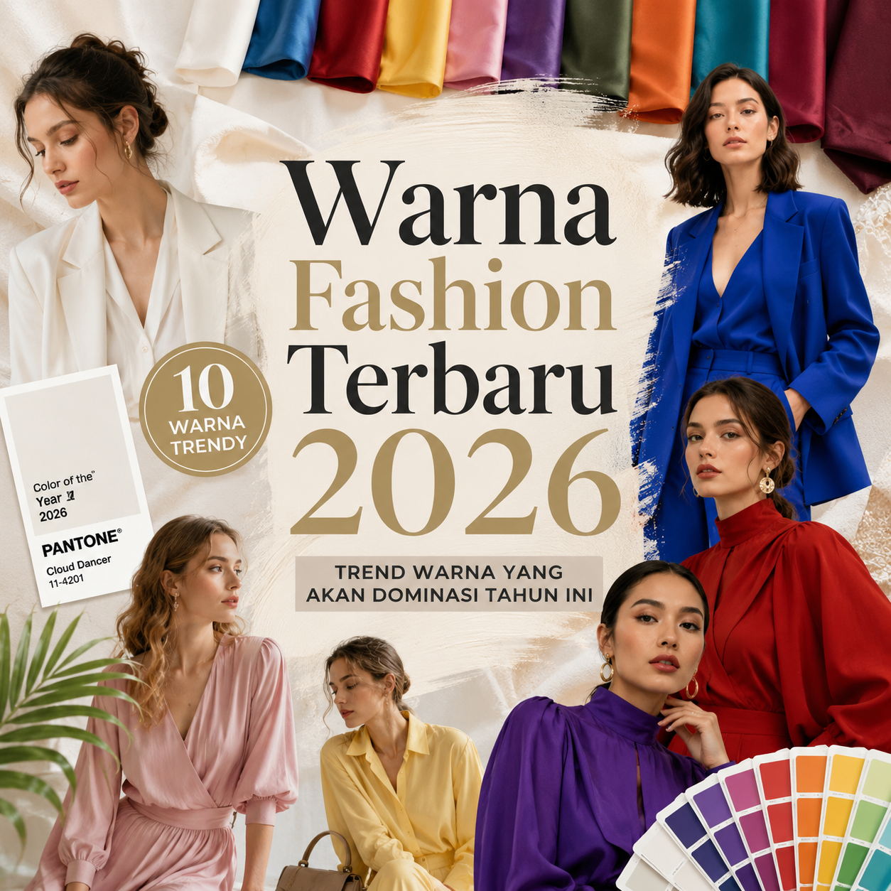 Warna Fashion Terbaru 2026 – 10 Warna yang Sedang Jadi Tren