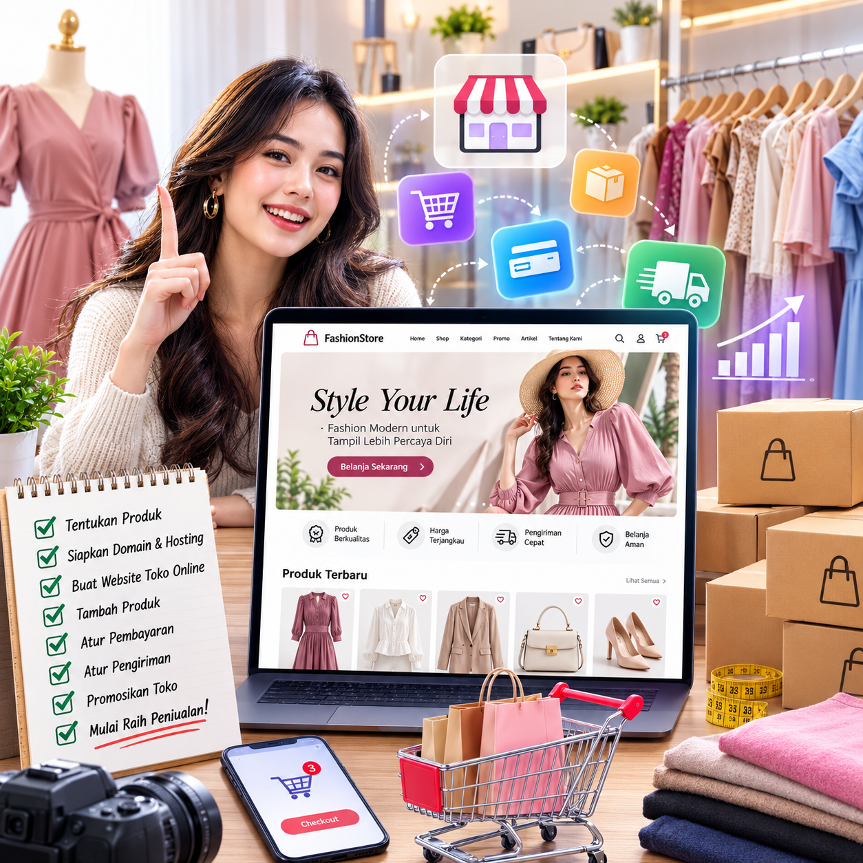 Cara Membuat Toko Online dari Nol: Panduan Lengkap untuk Pemula