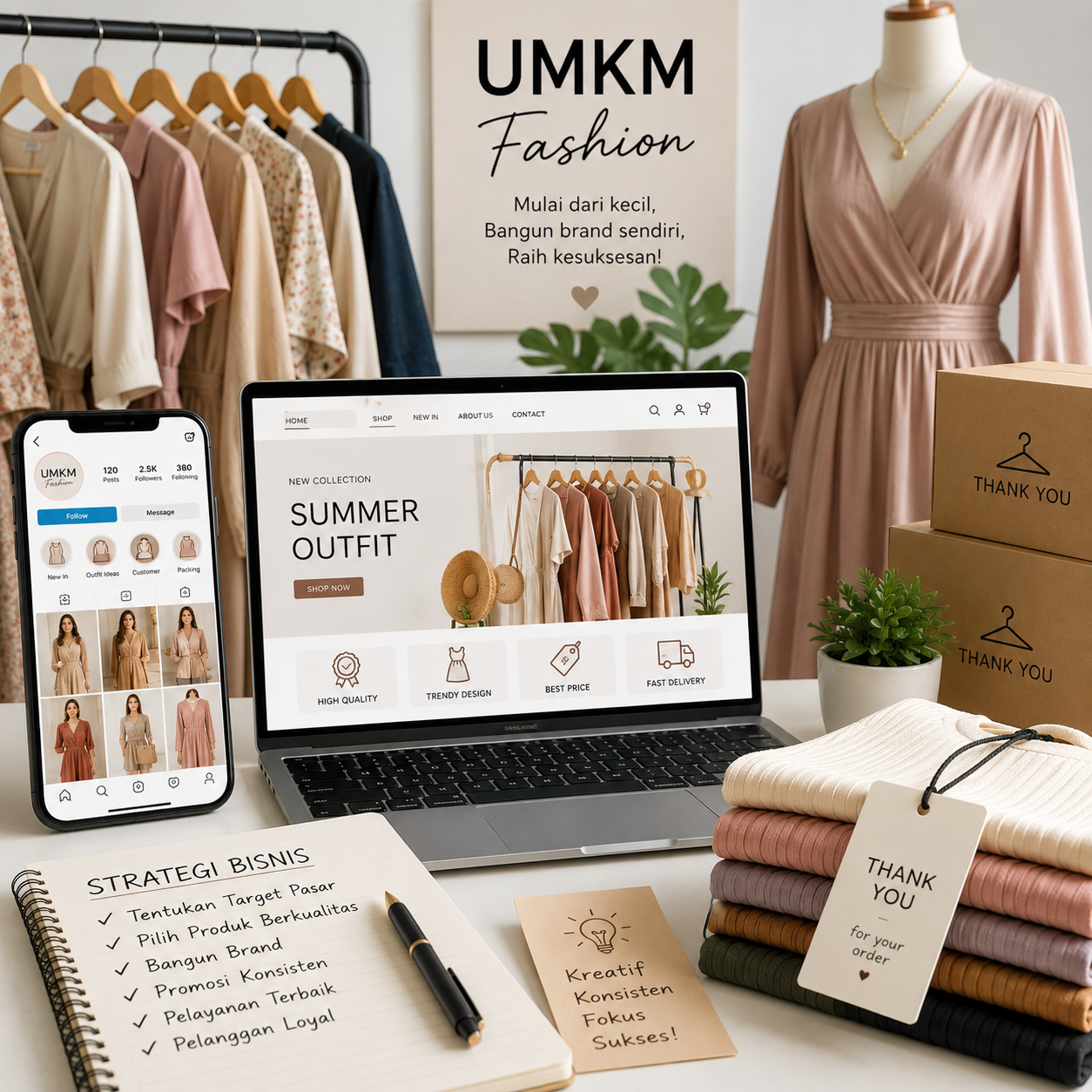 UMKM Fashion: Peluang Bisnis dan Cara Mengembangkan Usaha Fashion di Era Digital