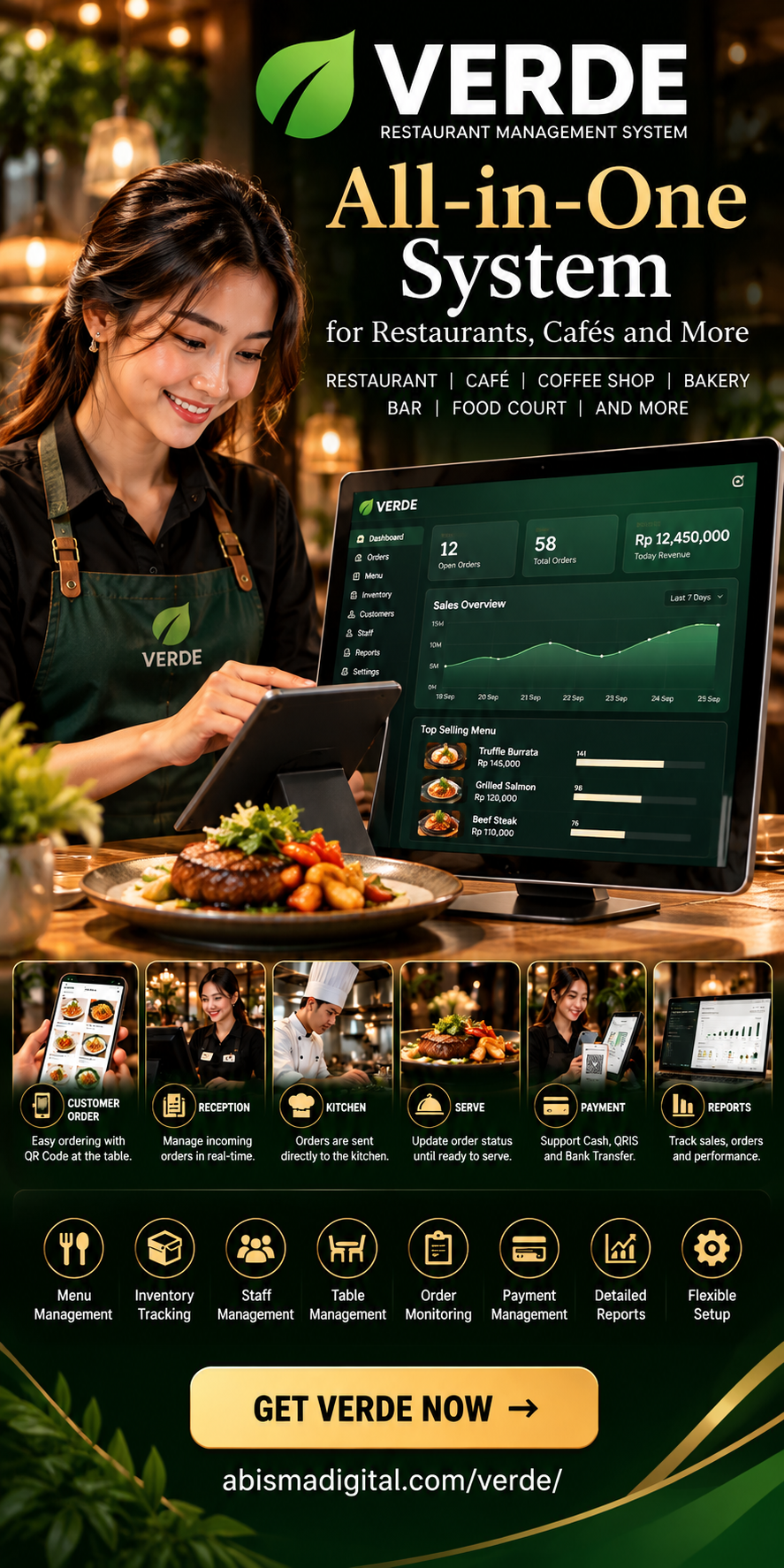 VERDE Restaurant Management System